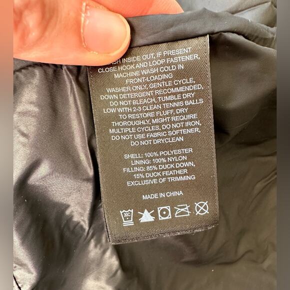 Cole Haan ZERØGRAND Long Insulated Down Coat Size Small - Picture 12 of 16